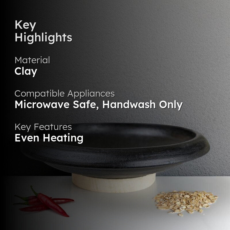 Sinta Clay Pan - Black media 2