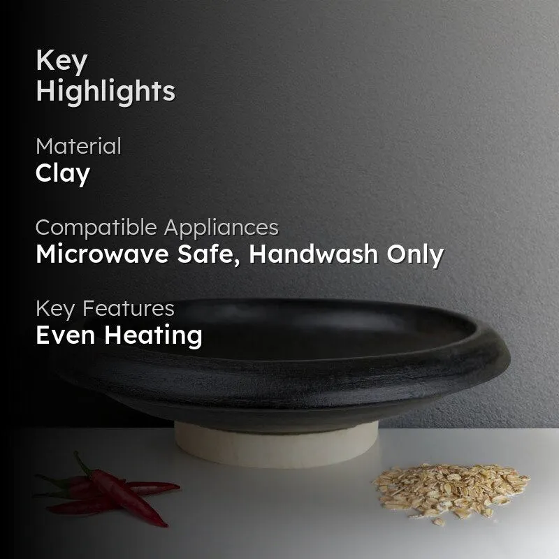 Sinta Clay Pan - Black media 2
