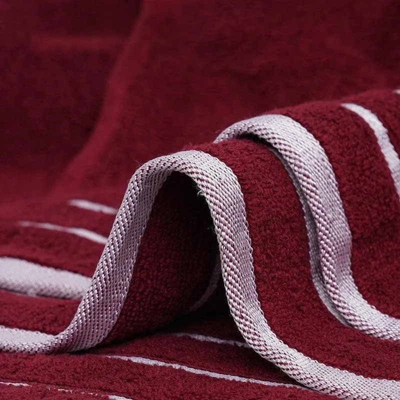 Red Oh-so-soft Towel (Six Piece Set) media 3