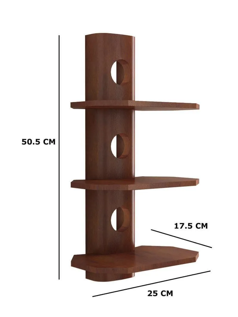 Aspen Wall Shelf - Brown media 3