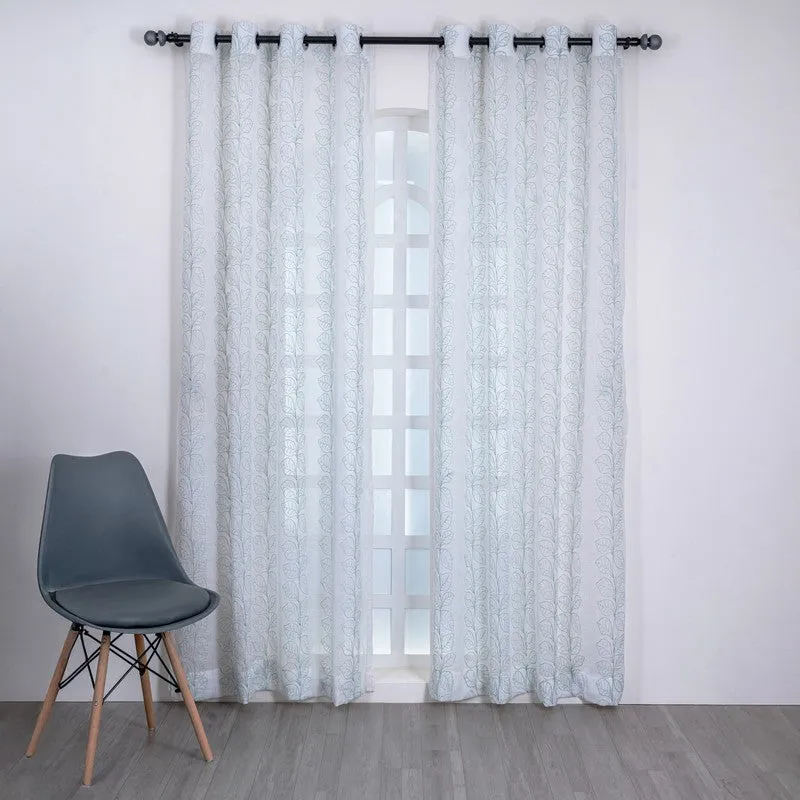 Avyra Fluid Pattern Curtain - Set Of Two media 3