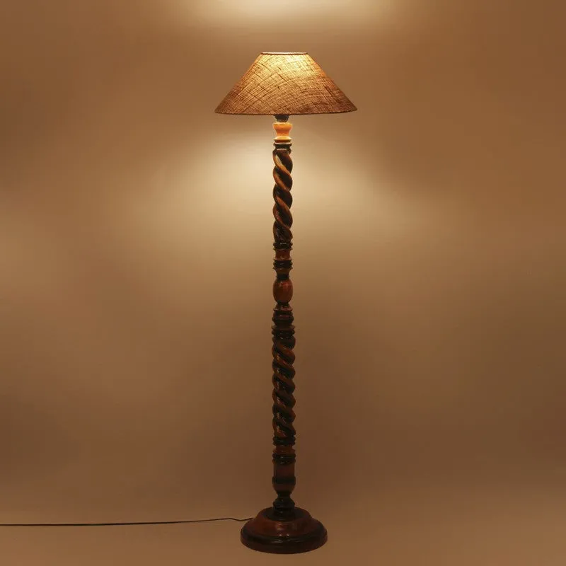 Majestic Aura Floor Lamp (Beige) media 4