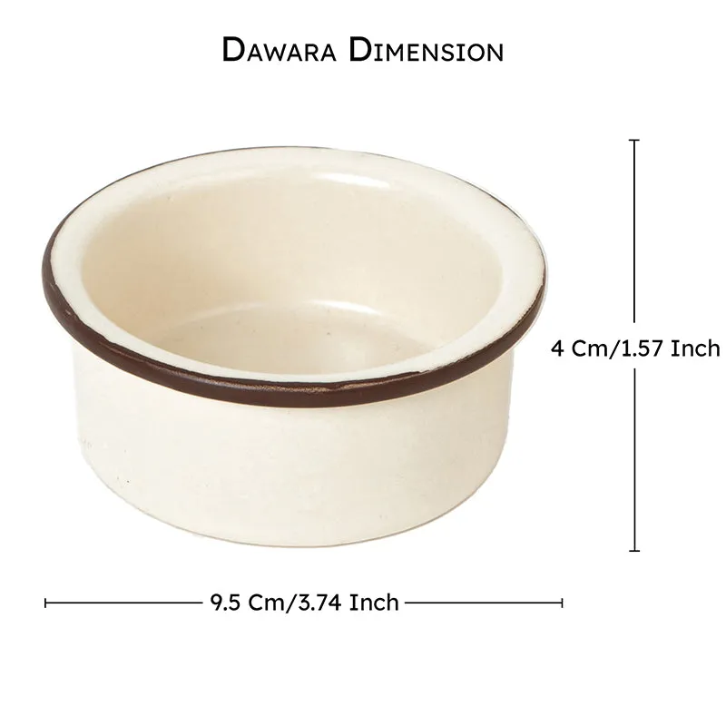Dove Coffee Ceramic Dabara Set (120 ML) - Four Piece Set media 4