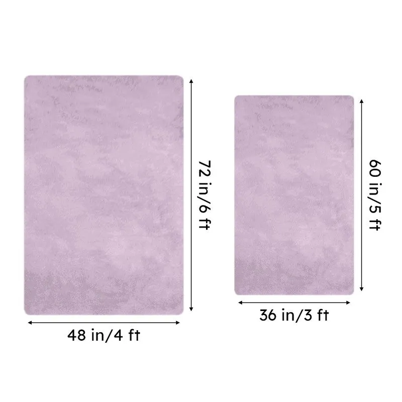 Ruffle Luxe Area Rug - Lilac media 8