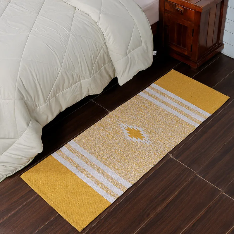 Decoria Cotton Runner Rug - Yellow media 3