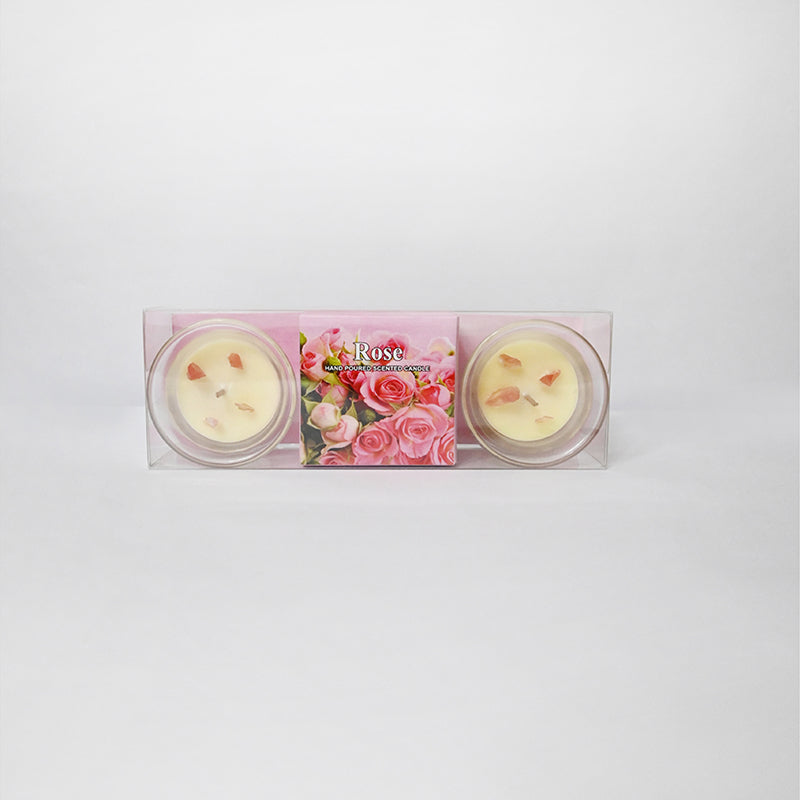 Solvyn Scented Candle (Rose) - Set Of Two media 7