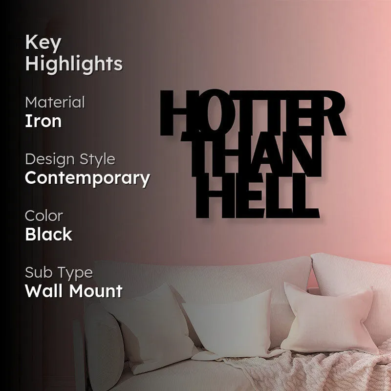 Hotter That Hell Iron Wall Accent media 2