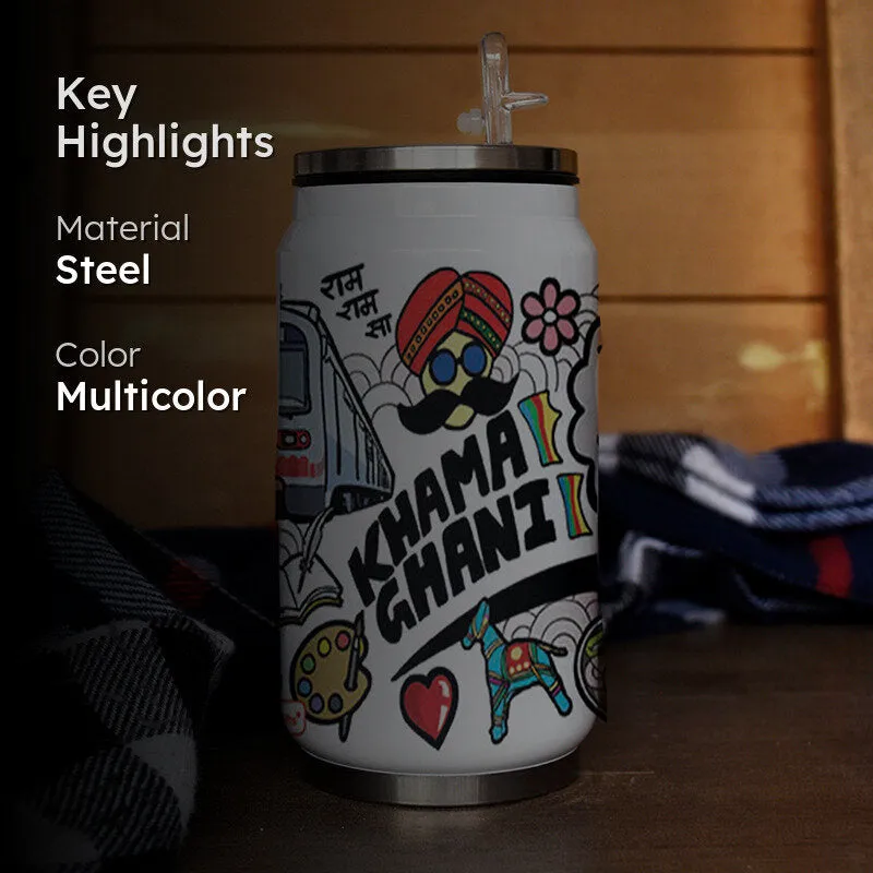 Royal Rajasthan Steel Sipper - 350 mL media 2