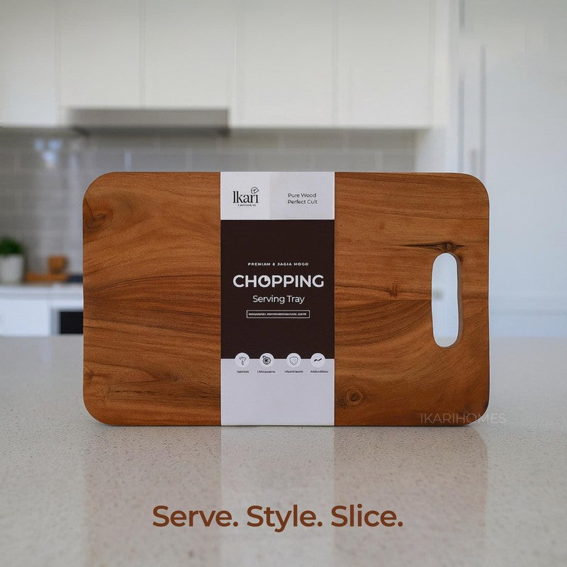 Branorin Boho Acacia Wood Chopping Board media 4