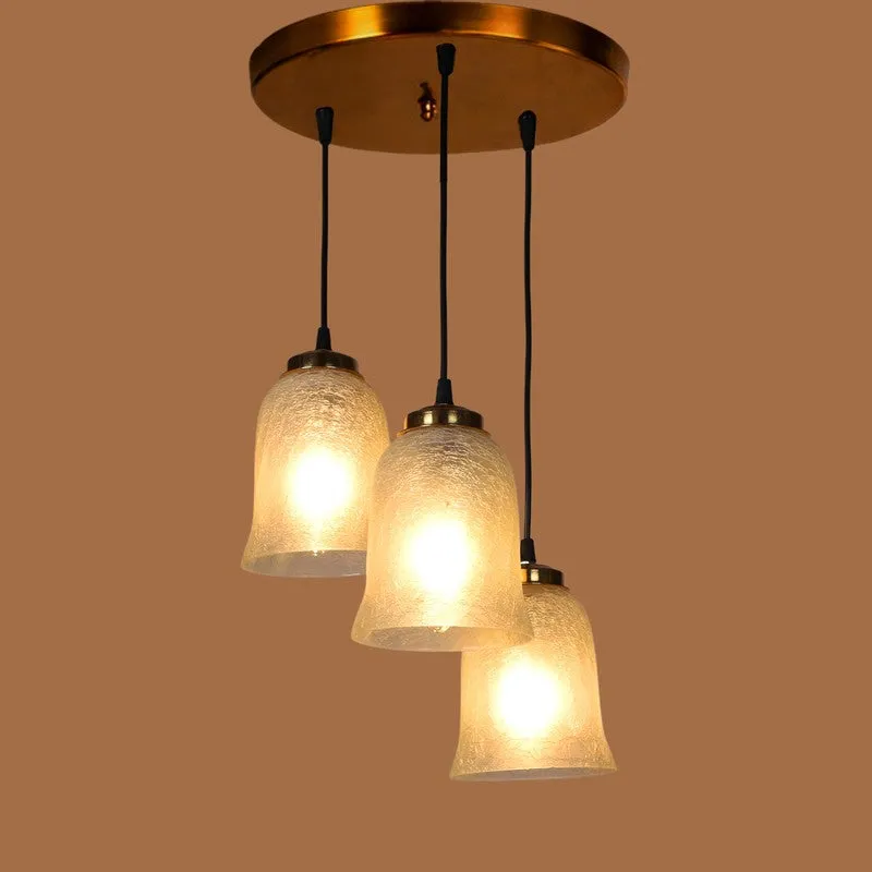 Zariya Glass Ceiling Lamp - White media 5