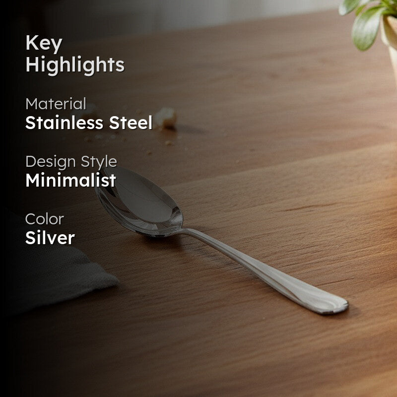 Meyer Stainless Steel Table Spoon - Set Of Six media 2