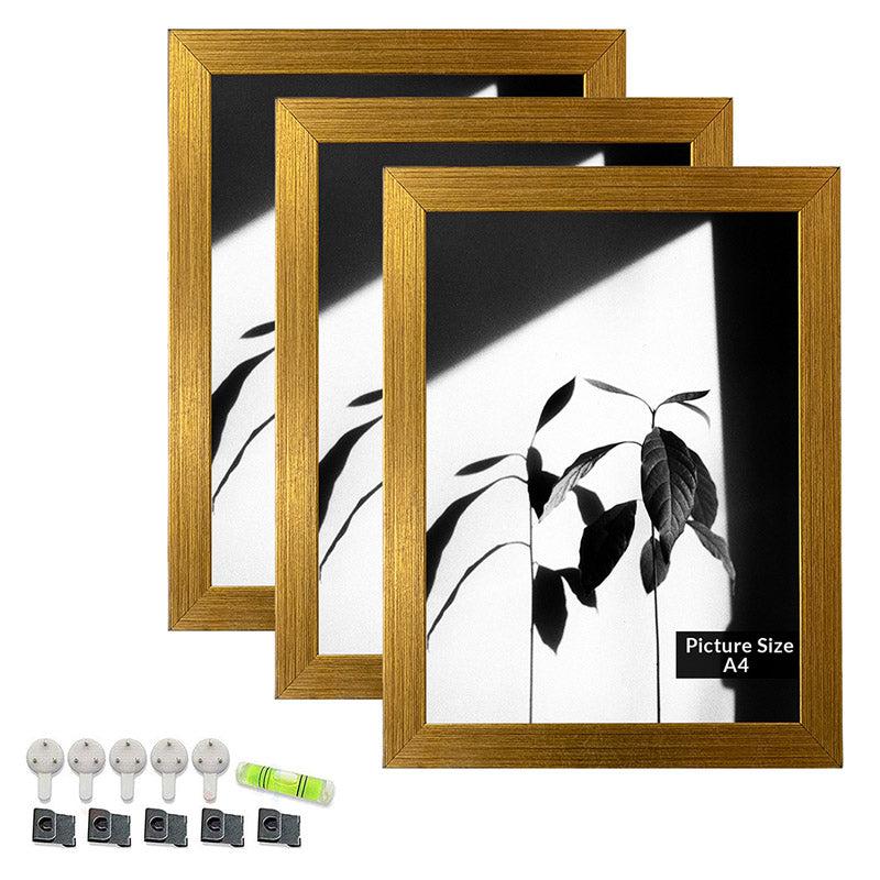 Arabella Wooden Photo Frame (Gold) - Set of Three media 3