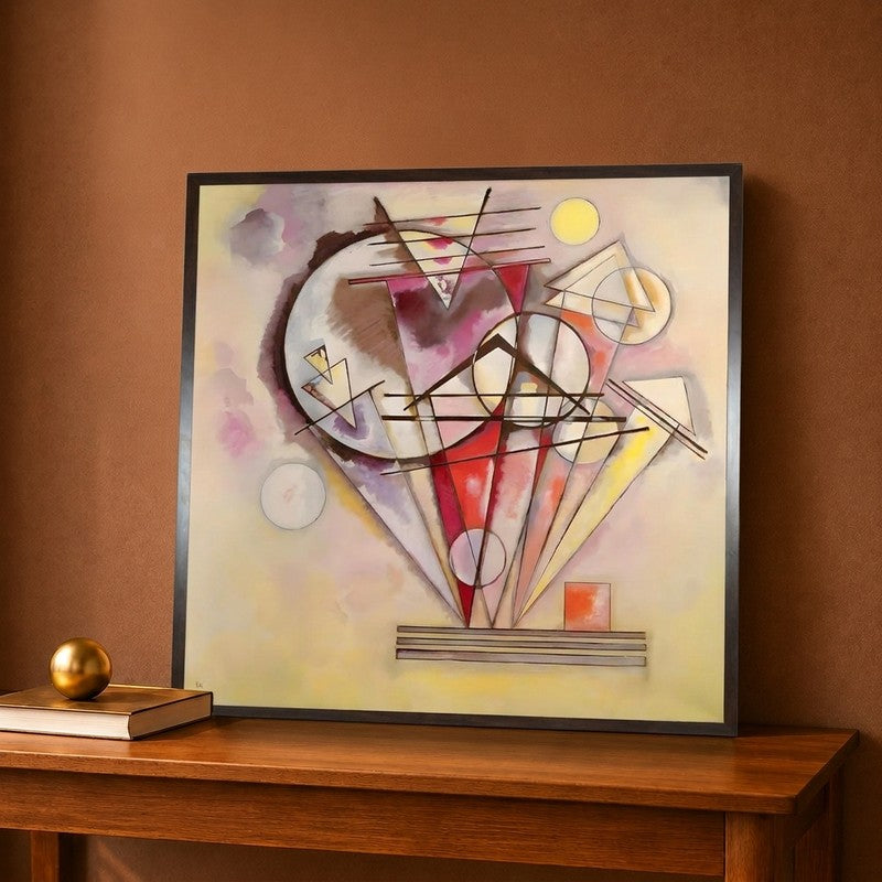 On the Points 1928 Canvas Wall Painting - 16 x 16 Inches