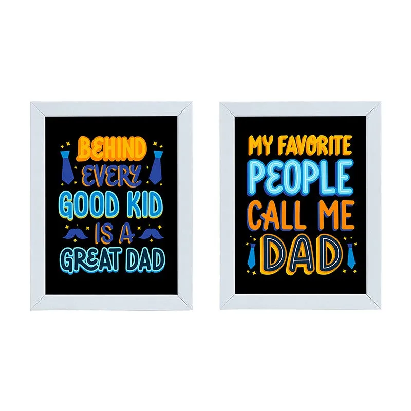 Cool Dad Photo Frame - Set Of Two media 3
