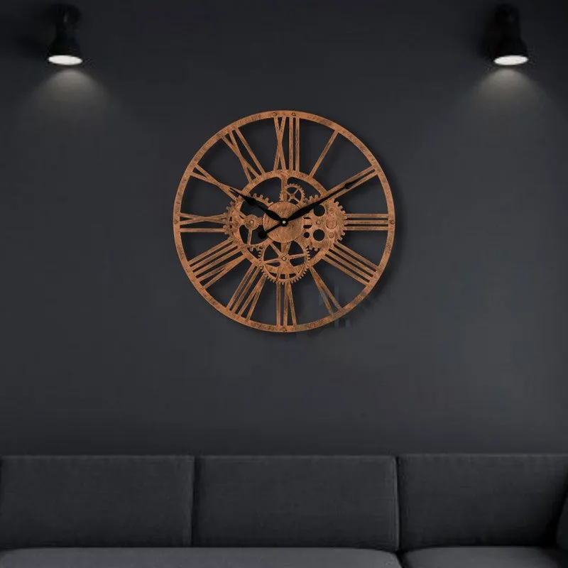 Strike Silent Wall Clock - Bronze media 5