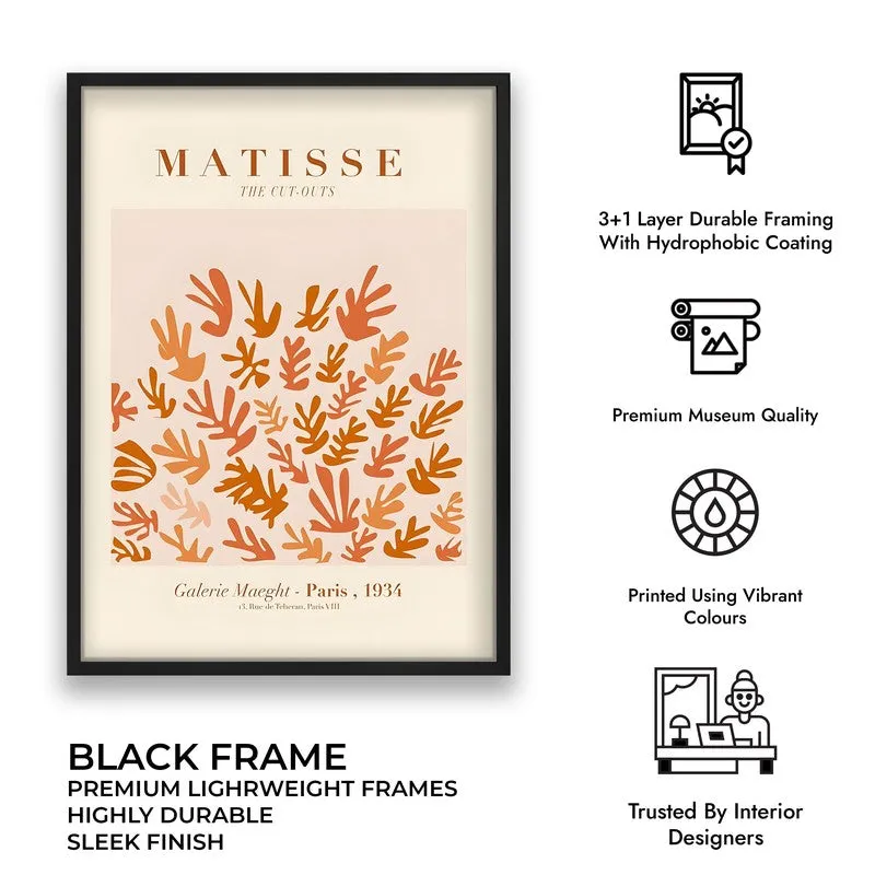 Botanical Rhythm Canvas Wall Painting With Black Frame media 8