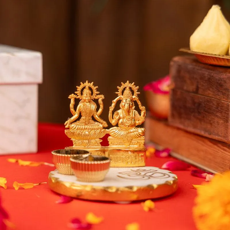 Laxmi Ganesha Om Festive Gift Box media 1