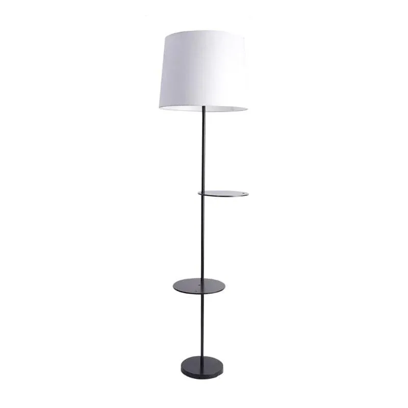 Rothnia Black Floor Lamp With Shelf media 4