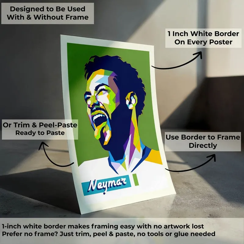 Neymar Legend Wall Poster media 7