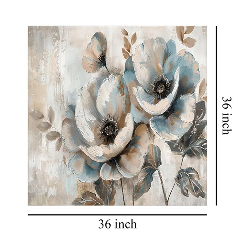 Ethereal Blooms Wall Painting media 8