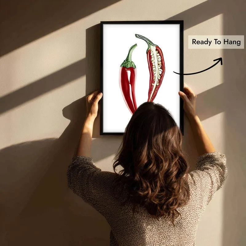 ChilliSplit Archival Canvas Wall Art - Black media 6