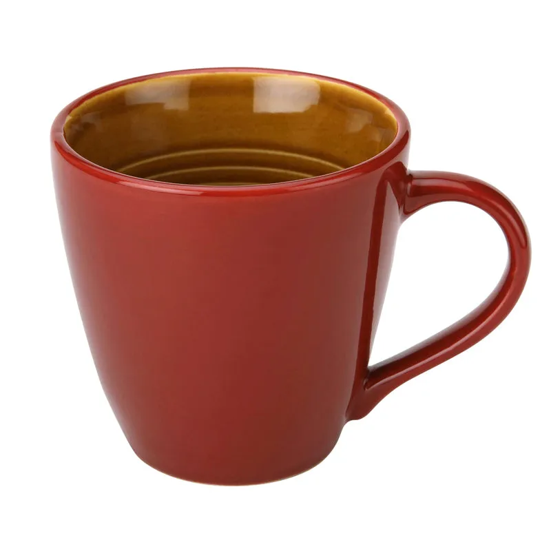 Karvaa Ceramic Coffee Mug (Red) - 350 mL media 3