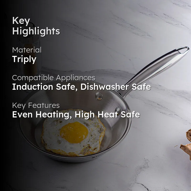 Bergner Argent Triply Frypan - 18 CM media 2