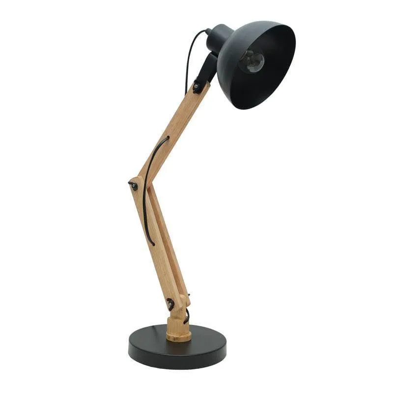 Utility Architect Metal Table Lamp - Beige,Black media 3