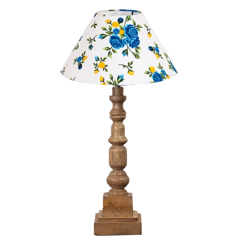 Fleur Cone Arbor Wooden Table Lamp media 6