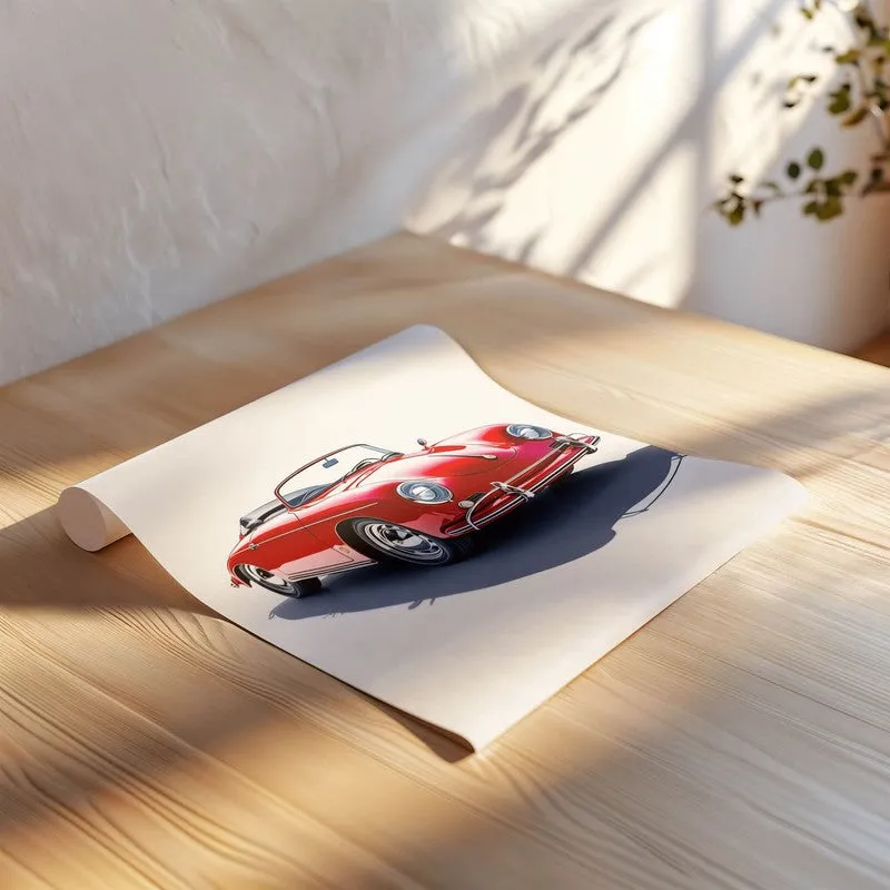 Porsche Passion Wall Poster - Red media 6