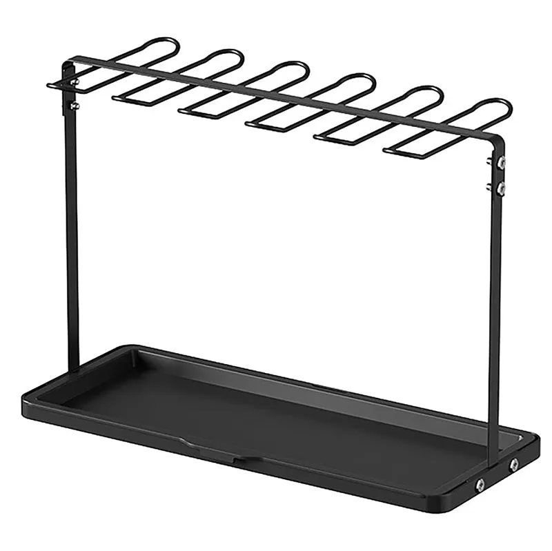 Amco Wine Glass Organizer - Black media 3