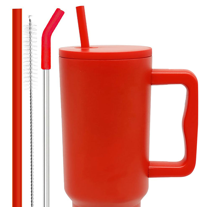 Hydra Boost Stainless Steel Tumbler (1200 ML) - Red media 7