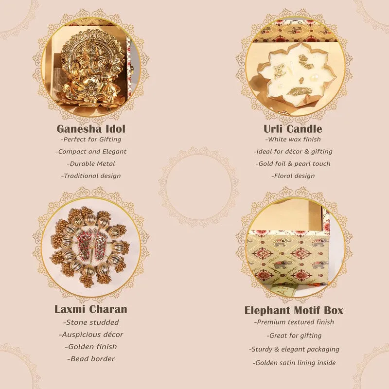 Mogra Serenity Diwali Hamper - Three Piece Set media 6