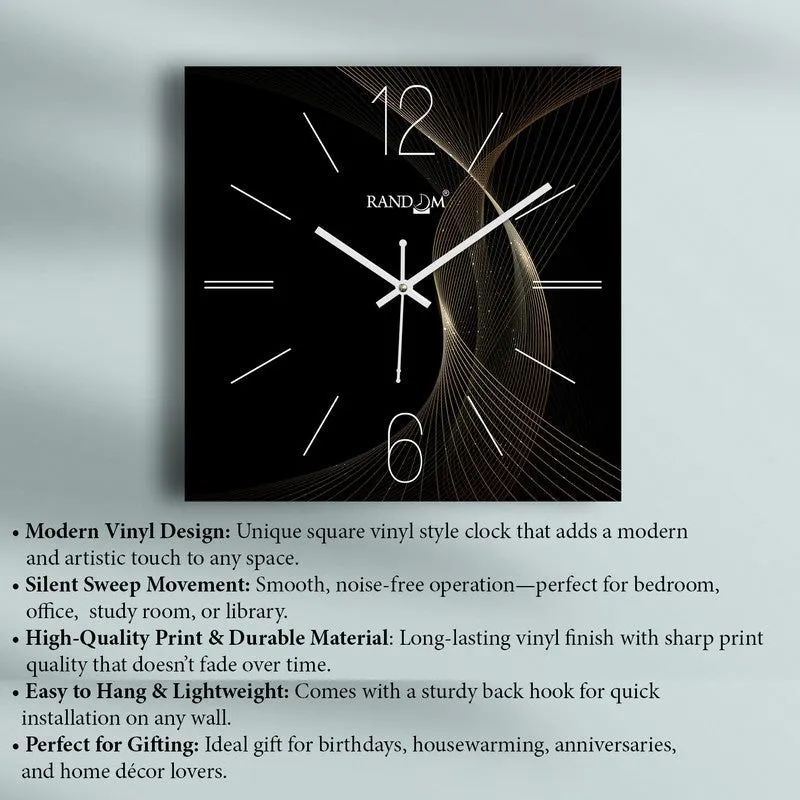 Lunera Analog Wall Clock - Black media 6