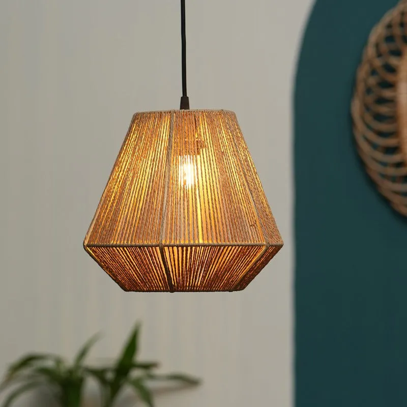 Brennor Raffia Ceiling Lamp media 3