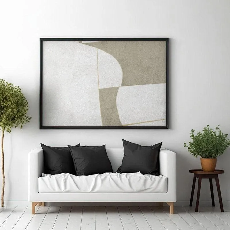 Abstract Cabot Canvas Wall Painting - Black Frame media 3
