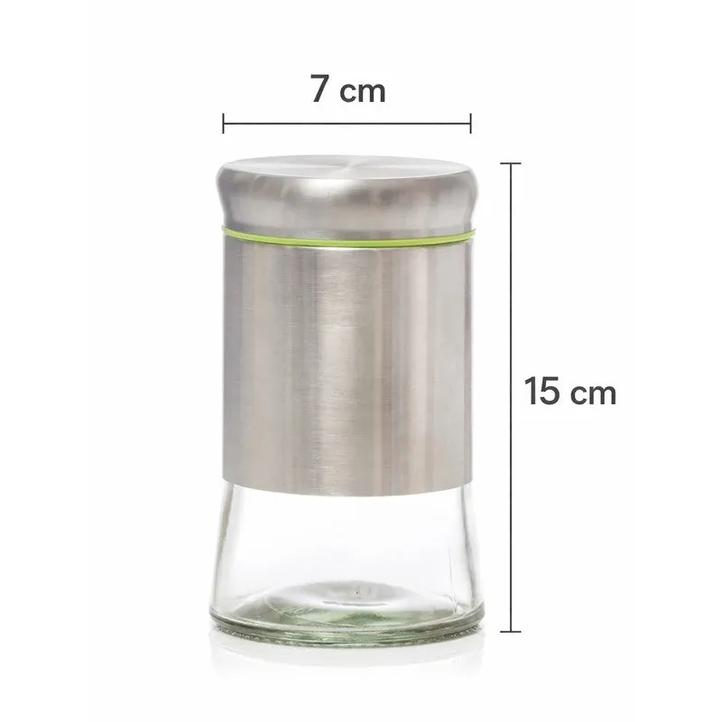 Clear Nest Stainless Steel Jar (550 mL Each) - Set Of Six media 9