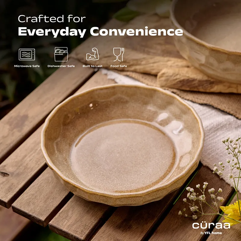 Cüraa By YFL Home Rustic Facet & Flow Serving Bowl - 650 mL media 4