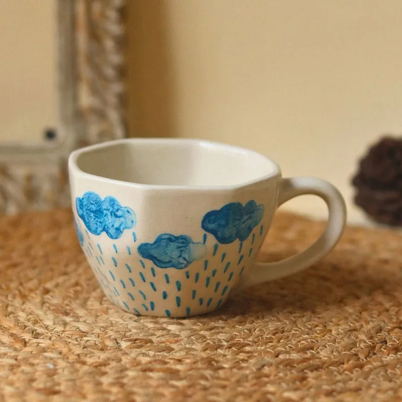 Madva Ceramic Tea Cup (250 mL Each) -  Set of Six media 1