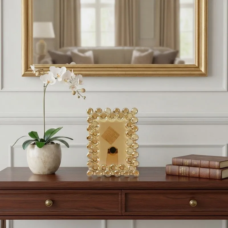 Shine Crystal Photo Frame - Gold media 5