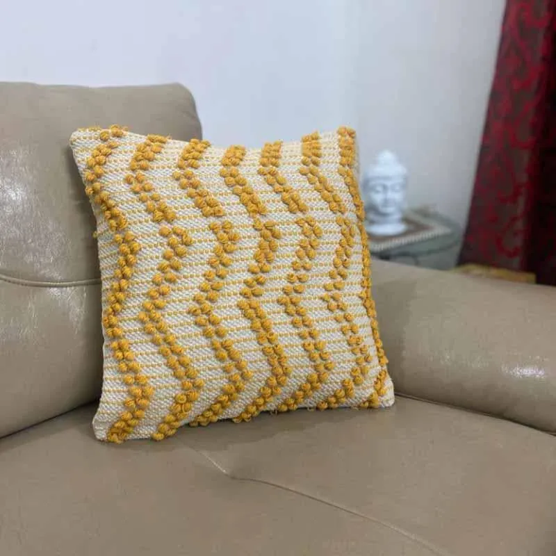 Amanda Tufted Cushion Cover media 2