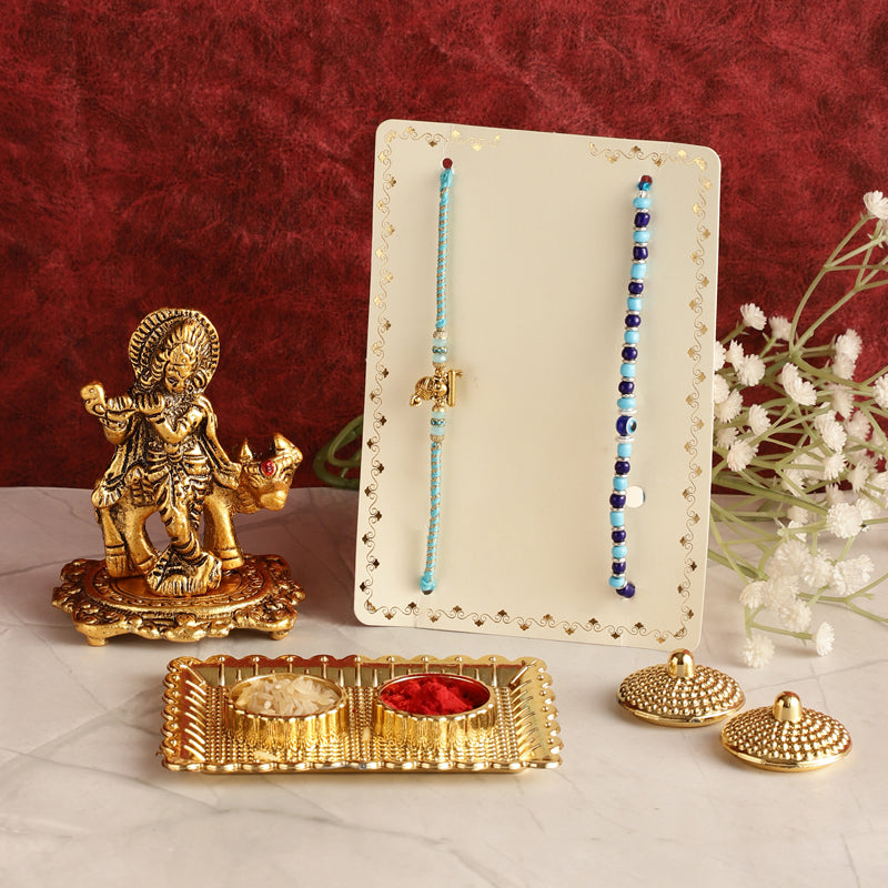 Divine Krishna Rakhi Hamper