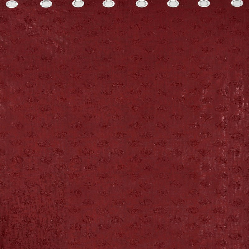 Dream Drape Curtains (Maroon) - Set Of Two media 5