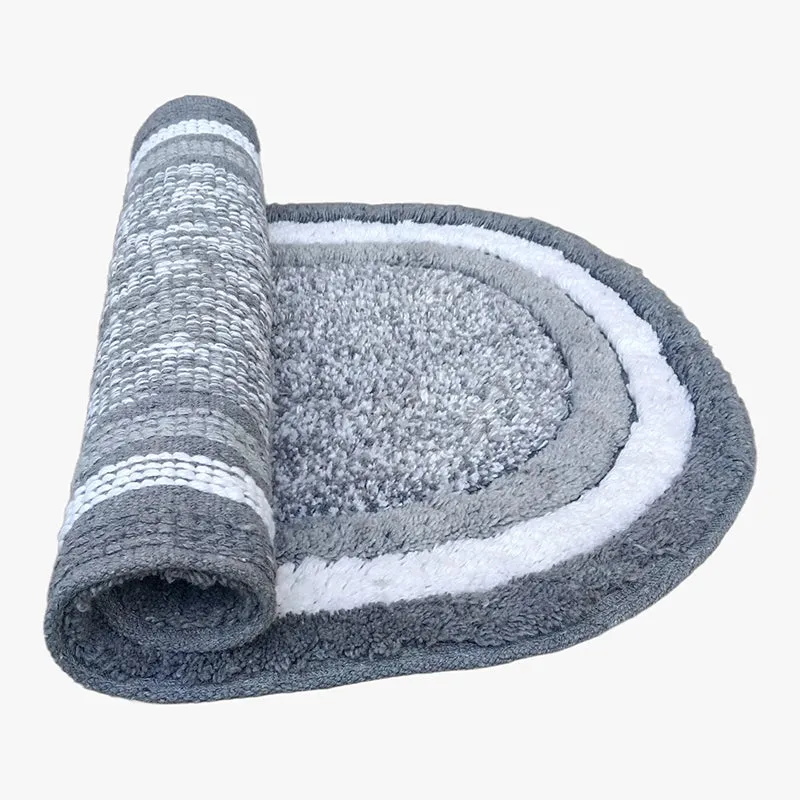 Trenza Cotton Bath Mat - Grey media 5