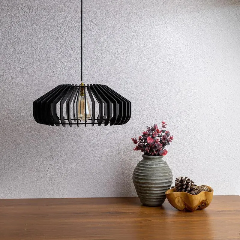 Yamato Wooden Ceiling Lamp media 3