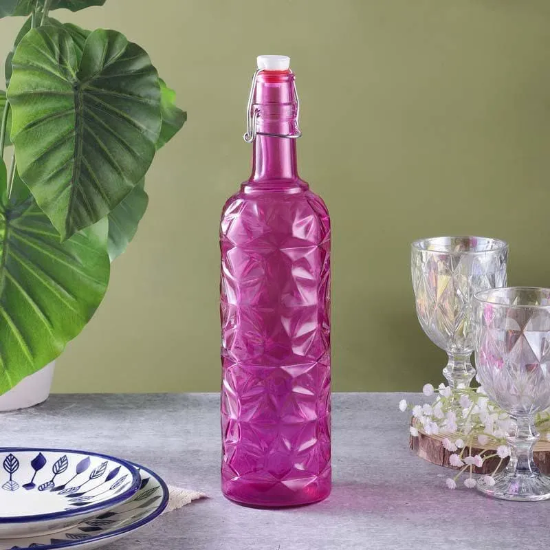 Stella Textured Fliptop Bottle - Pink media 1
