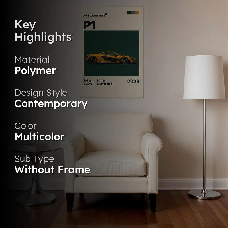 McLaren P1 Legacy Wall Poster media 2