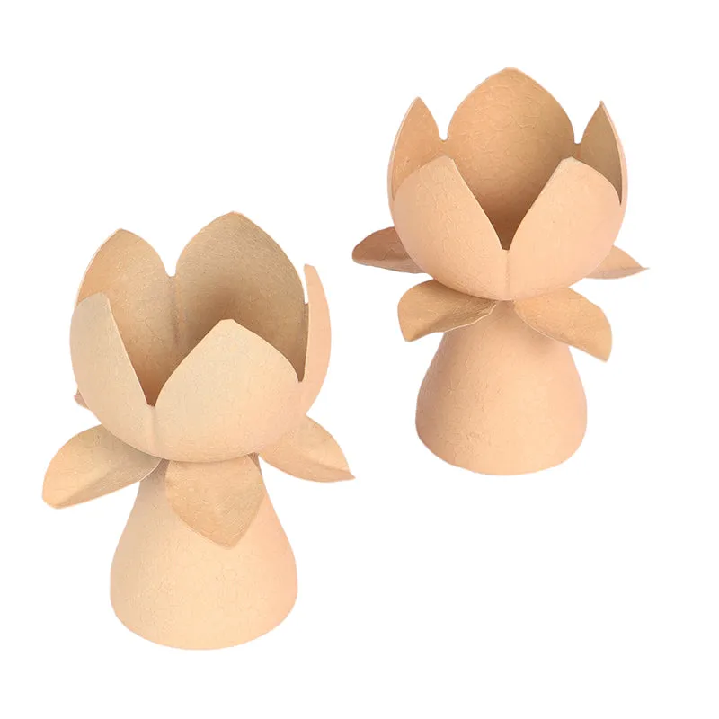 Lotus Charm Candle Holder - Set Of Two media 4