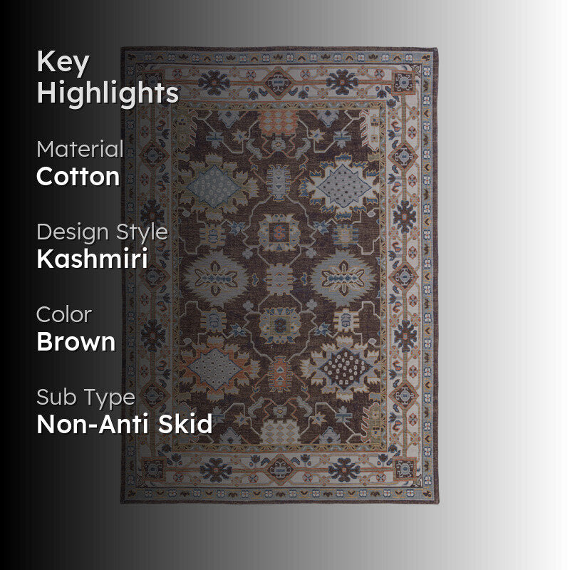 Elyon Handwoven Cotton Rug media 2