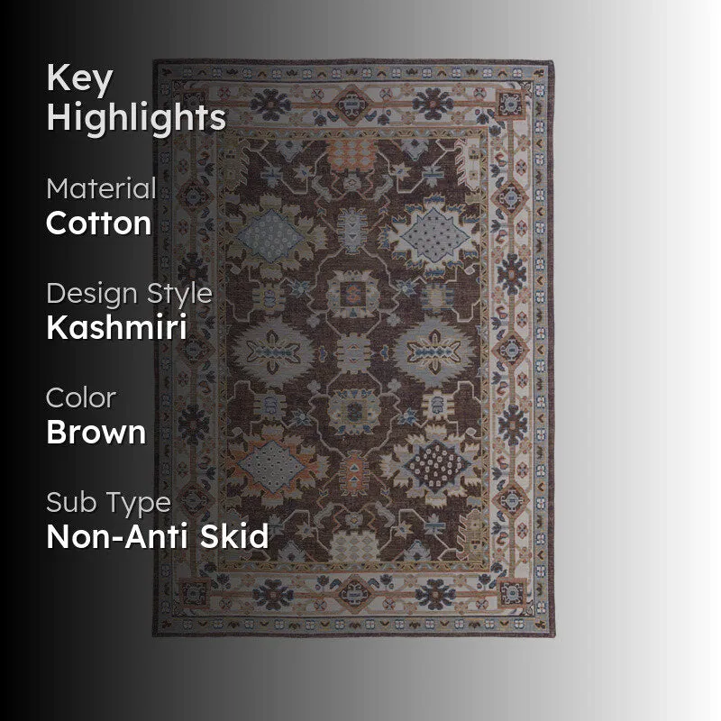 Elyon Handwoven Cotton Rug media 2